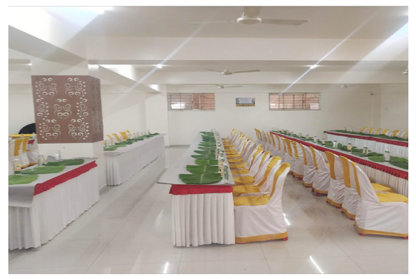 Dining Area at Shree Muthalli Party Hall