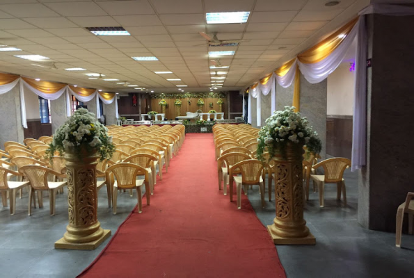 Dining Hall at Sri Sai Convention Hall