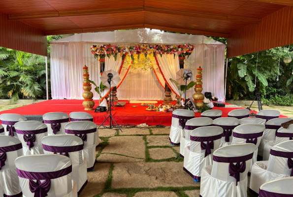 Hall at Shree Swargha Heritage Wedding Venue