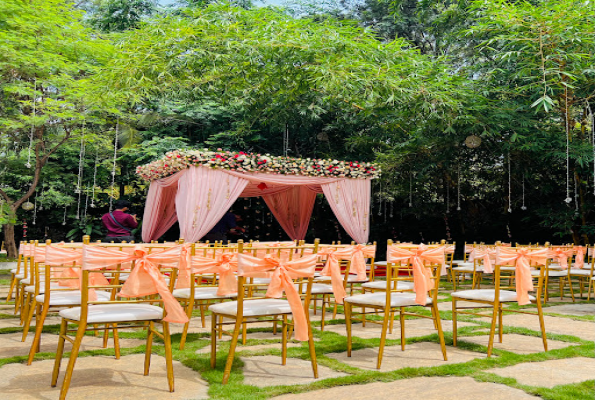 Hall at Shree Swargha Heritage Wedding Venue