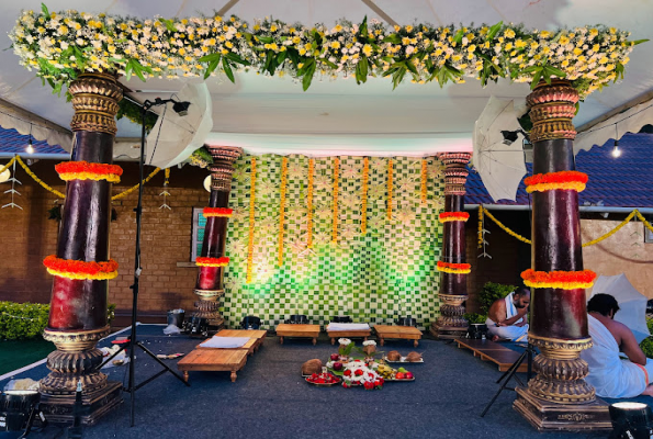 Hall at Shree Swargha Heritage Wedding Venue