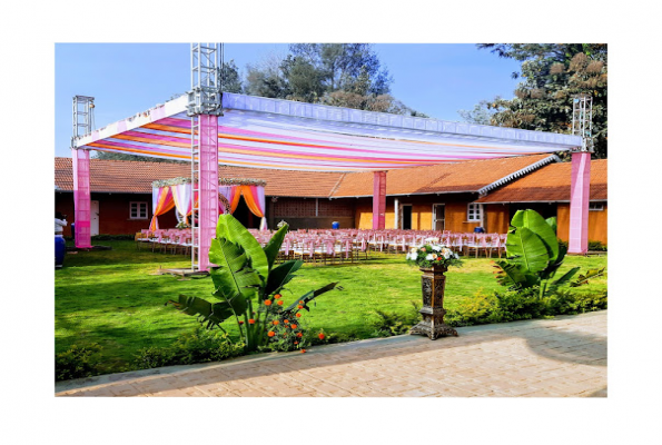 Hall at Shree Swargha Heritage Wedding Venue