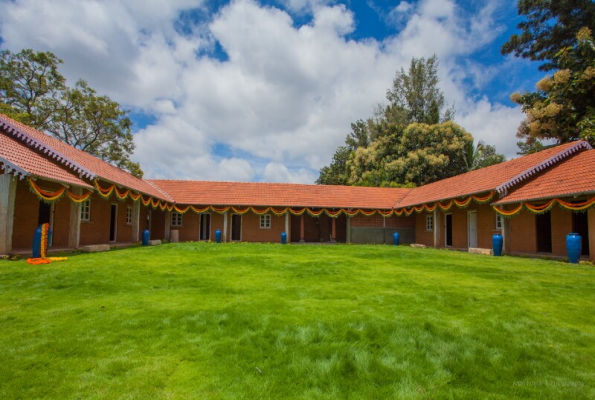 Hall at Shree Swargha Heritage Wedding Venue