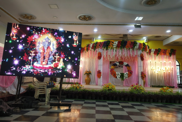 Dining Hall at S R R Kalyana Mantapa