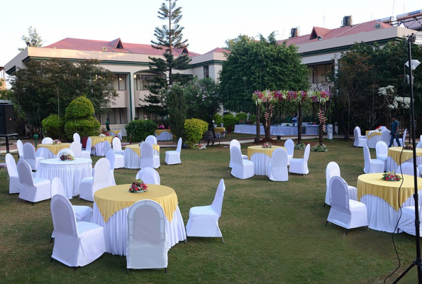 Lawn at Blue Country Resort