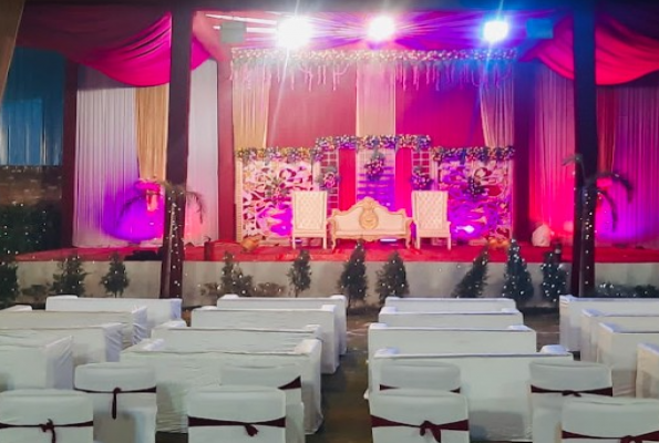 Dining Area at Raghuvar Bhawan Banquet Hall