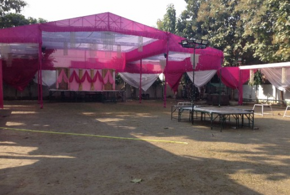 Lawn at Shri Sai Vishwanath Marriage Hall