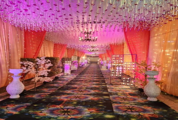 Hall at Singh Paradise Club And Resort