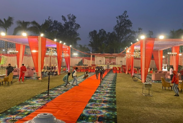 Hall at Singh Paradise Club And Resort