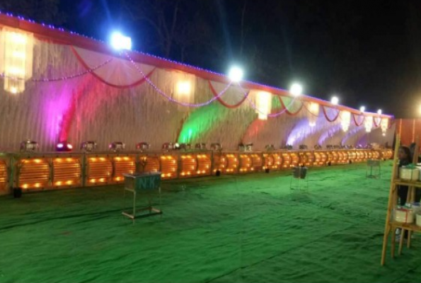 Hall 2 at Vrindavan Guest House