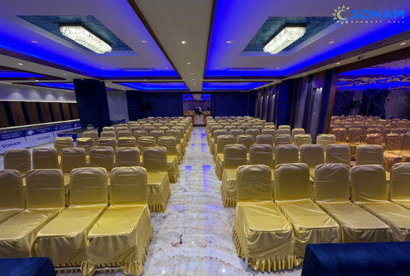 Hall 1 at Soham Banquet Hall