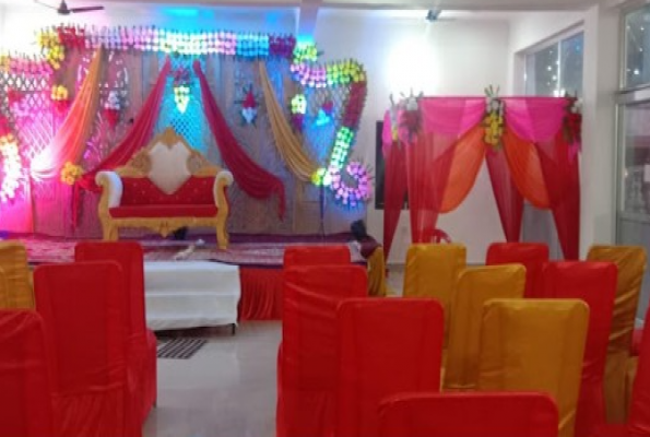 Hall at Rajni Marriage Lawn