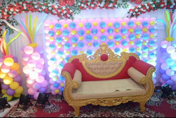 Dining Area at Samarpan Marriage Hall