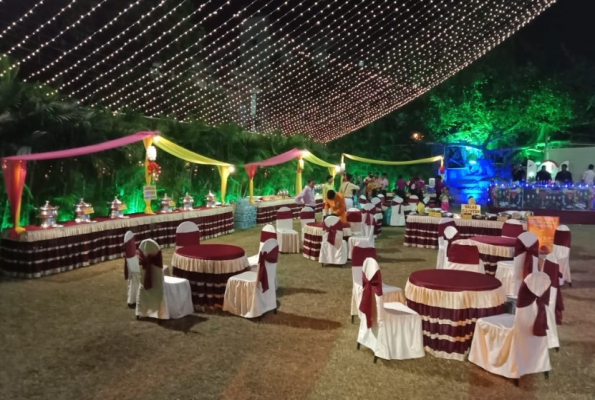 Lawn at Saptapadi Banquet Hall