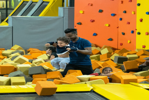 Multipurpose Hall at Butterfly Trampoline Park