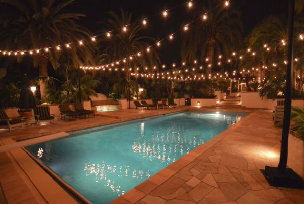 Poolside at Aahwanam Resort