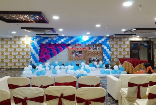 Hall 1 at Saanvis Goodlands Banquets And Restaurant