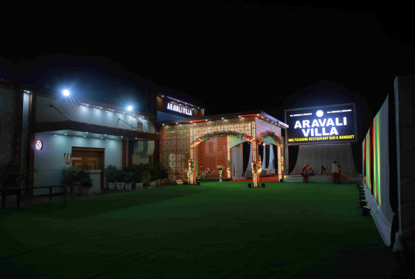 Aravali Villa Lawn & Banquet Combined at Aravali Villa Resort