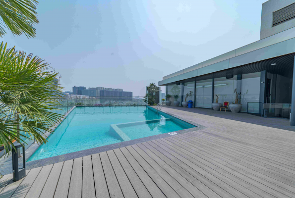 Poolside On The 11th Floor at Deccan Serai Grande