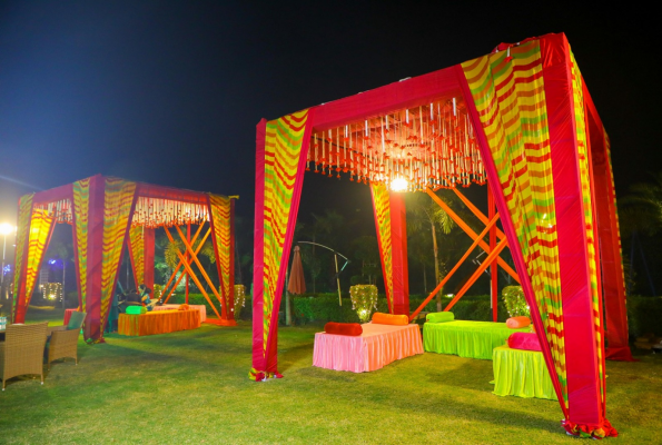 Pool Side at Ddlj Farm