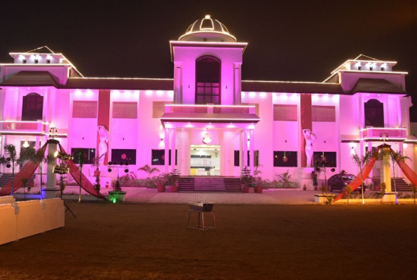 Lawn at Grand Rishala Resort