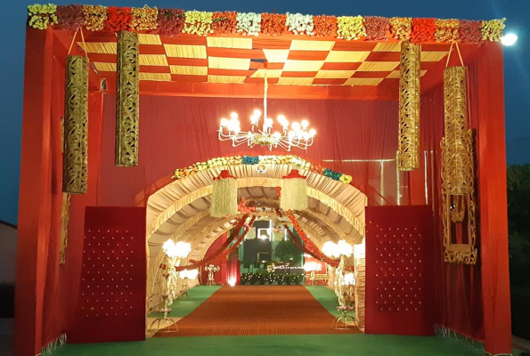 Hall 1 at Chandrika Farms