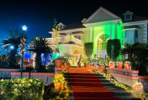 Wedding Lawn at Royal Orchid Farms