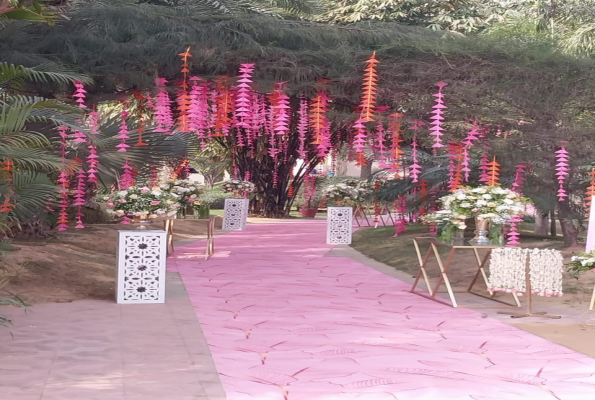 Wedding Lawn at Royal Orchid Farms