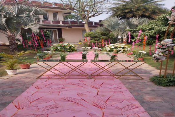 Wedding Lawn at Royal Orchid Farms