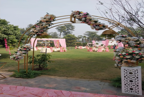 Wedding Lawn at Royal Orchid Farms