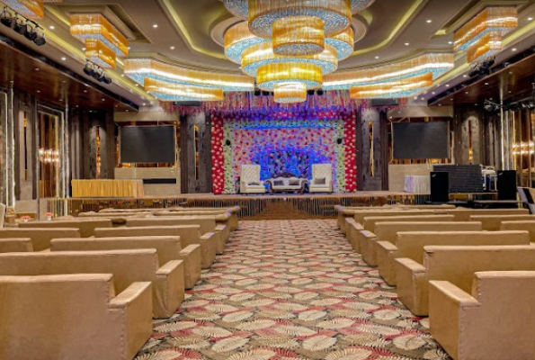 Hall at Radha Govind Mandap