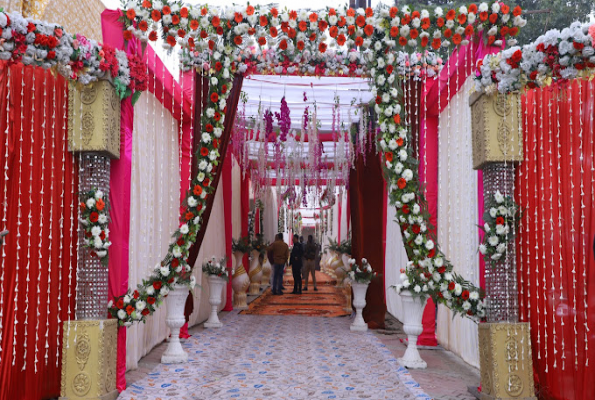 Banquet Hall at Hotel Sahara Farms