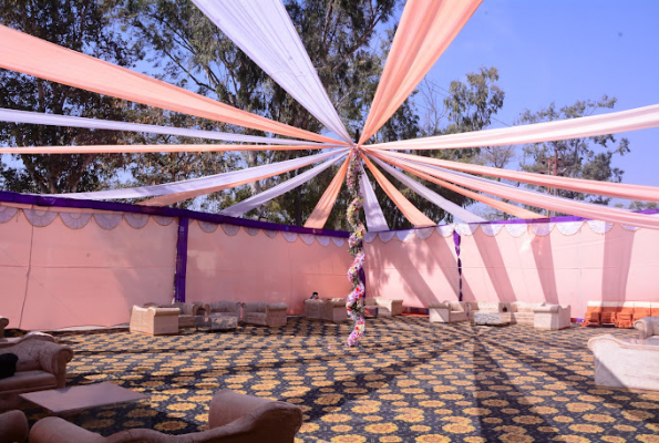 Banquet Hall at Hotel Sahara Farms