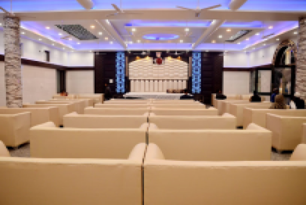 Banquet Hall at Hotel Sahara Farms