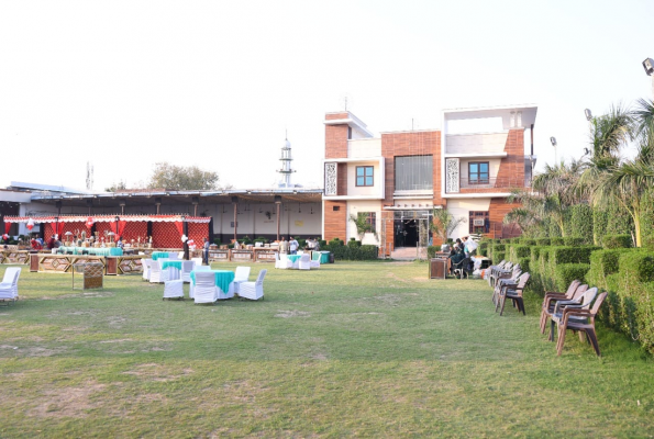 Lawn at Shri Ji Farm House