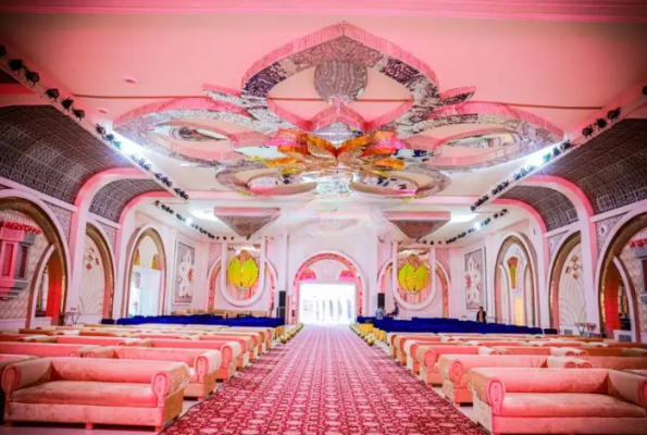 Banquet Hall at Vrindavan Palace