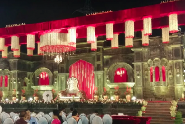 Lawn at Gathbandhan Marriage Garden And Banquet Hall