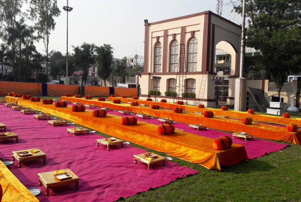 Lawn at Pukhraj Palace