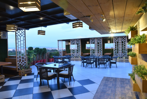 Rooftop at Hotel Shyam Paradise