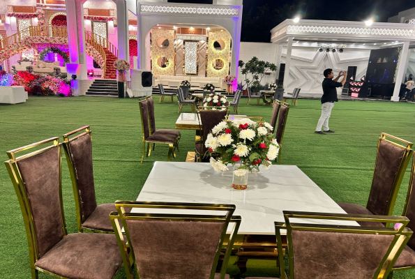 Open Lawn And Banquet at The White Palace By Khanak