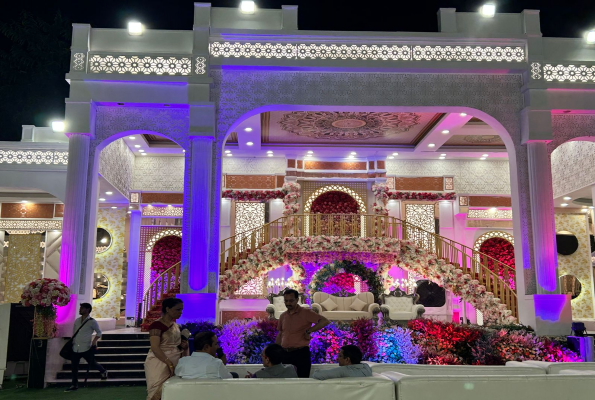 Open Lawn And Banquet at The White Palace By Khanak