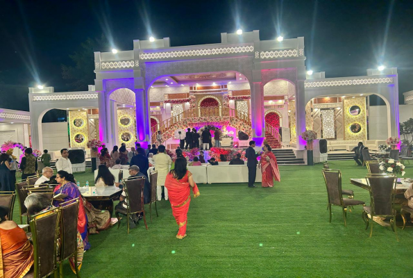 Open Lawn And Banquet at The White Palace By Khanak