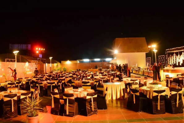 Falaknuma Open Sky Venue at Jalsa Resort & Banquets