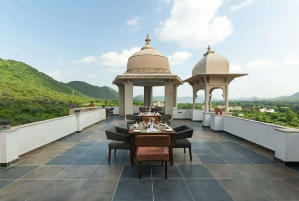 Terrace at Traavista Aravali Mahal