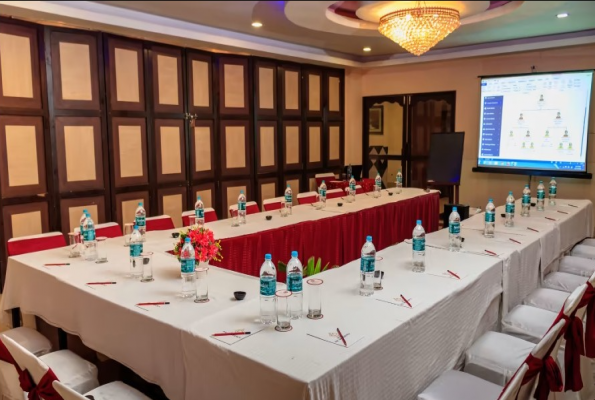 Banquet Hall at Hotel Pr Residency