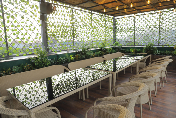 Terrace at Hotel Haris Mg Road Gurugram