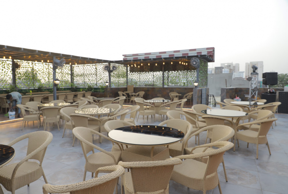 Terrace at Hotel Haris Mg Road Gurugram