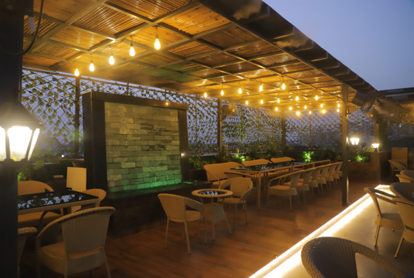 Terrace at Hotel Haris Mg Road Gurugram