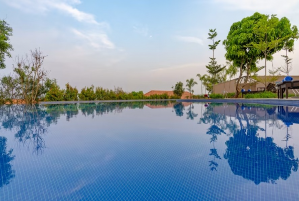 Pool Side at Ravishing Retreat Resort