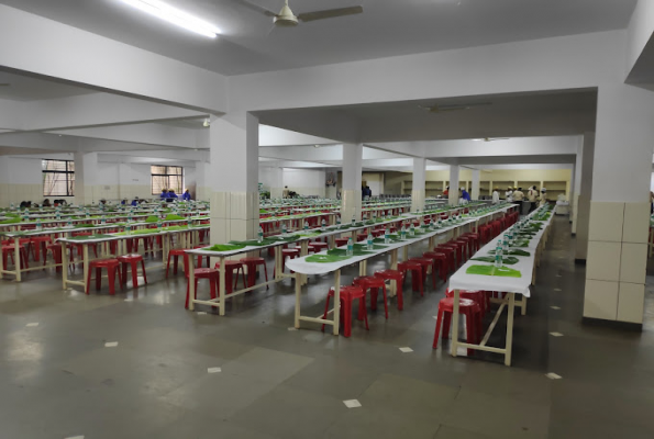 Dining Hall at Nithyotsava Wedding Hall